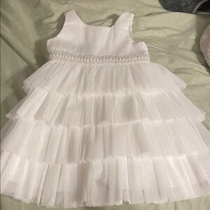 American Princess White Tiered Dress adorable! Never used 4T